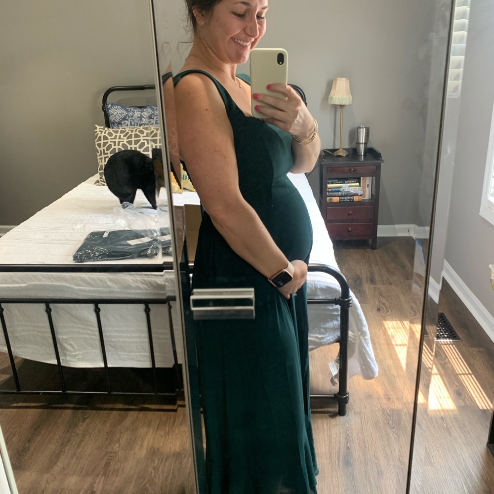 Show me your MuMu Claire Emerald bridesmaid dress - Picture 4 of 8